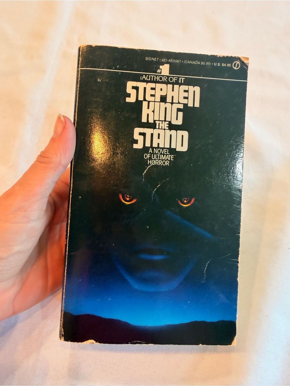 Stephen King The Stand Vintage 1980 First Signet Printing Paperback Novel